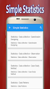Simple Statistics Ekran Görüntüsü 1