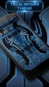 Tech spider theme screenshot 2