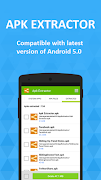 برنامه‌نما Apk Extractor عکس از صفحه
