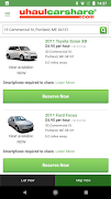 برنامه‌نما UhaulCarShare عکس از صفحه