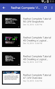 Red Hat Linux capture d'écran 3