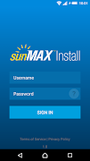 SunMax Install Cartaz