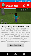 Weapon Mod For MCPE! Screenshot 6
