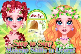 Flower Fairy Makeup Tutorial capture d'écran 2