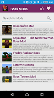 Boss Mod Für MCPE` Screenshot 1