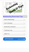 Backtesting Tools and Tips Guide Poster