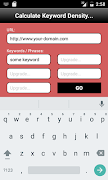 Keyword Density Lite Screenshot 4
