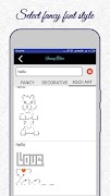 برنامهنما Stylish & Fancy Text Generator عکس از صفحه