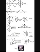 tutoriels fleur origami Affiche