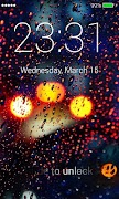 Rain Drops Lock Screen syot layar 7