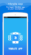 Vibrate App syot layar 2