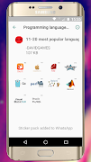 Programming Languages Stickers For WhatsApp capture d'écran 2
