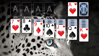 Solitaire Leopard Theme स्क्रीनशॉट 2