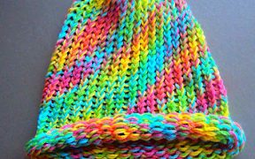 इंद्रधनुष लूम डिजाइन पोस्टर