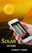 برنامهنما Solar Fast Battery Charger Prank عکس از صفحه
