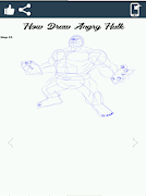 How Draw Hulk تصوير الشاشة 2