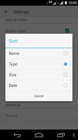Droid File Manager Screenshot 2