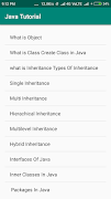 Java Basic Tutorial & Program App screenshot 1