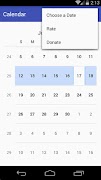 برنامه‌نما Simple Calendar عکس از صفحه