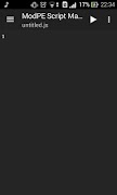 ModPE - ScriptMaker captura de pantalla 1