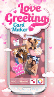 Love Greeting Card Maker captura de pantalla 2