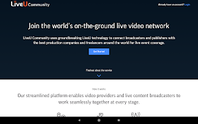 LiveU Community screenshot 2