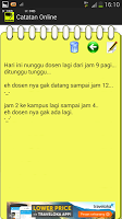 Catatan Online screenshot 2