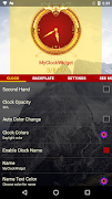 Royal Clock Widget تصوير الشاشة 7