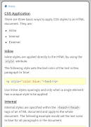 AppCSS ภาพหน้าจอ 2