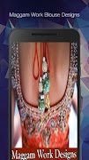 Maggam Work Blouse Designs Tutorial App Screenshot 1