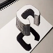 How to Draw 3D Letters syot layar 2