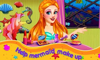 Mermaid Beauty Salon captura de pantalla 1