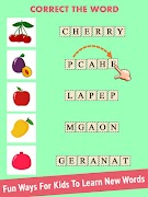 Kids Word Jumbles - Toddlers Hidden Word Games скриншот 5