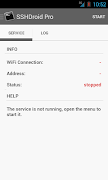 SSHDroid скриншот 3
