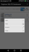 برنامه‌نما Explorer SQLite DataBases عکس از صفحه