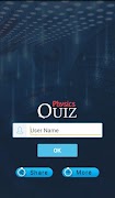 Physics Quiz ポスター