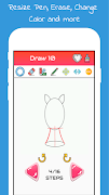 Draw Cute Unicorn screenshot 3