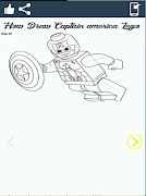 How Draw Captain America screenshot 2