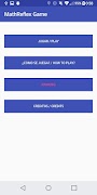 Math Reflex Game โปสเตอร์