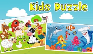 Kids Puzzle - Animals Puzzle Game 截图 4