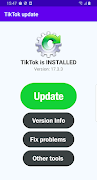 برنامه‌نما Update TikTok app عکس از صفحه