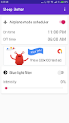 Sleep Better: Airplane mode scheduler and ... zzZz poster