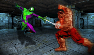 Ultimate Superhero Fighter Street Champions captura de pantalla 1