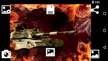 Tank Photo Frame Poster