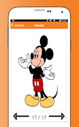 برنامه‌نما How to Draw Mickey Mouse Characters عکس از صفحه