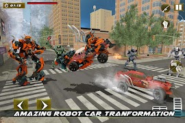 Car Robot Transformation Game - Transforming Robot screenshot 6