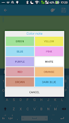 برنامه‌نما Sticky Color Notes عکس از صفحه