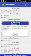 Instant SMS screenshot 1