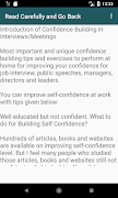 Self Confidence Building Tips ảnh chụp màn hình 3