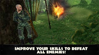 Comando Jungla 3D: Tirador captura de pantalla 2